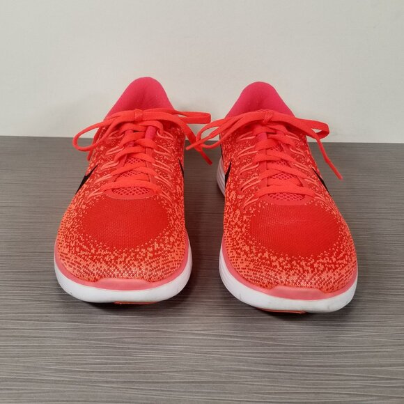 Nike Free Run Distance Running Shoes 827116-600 Orange Womens Size 6.5 US / 37.5 - Picture 2 of 12